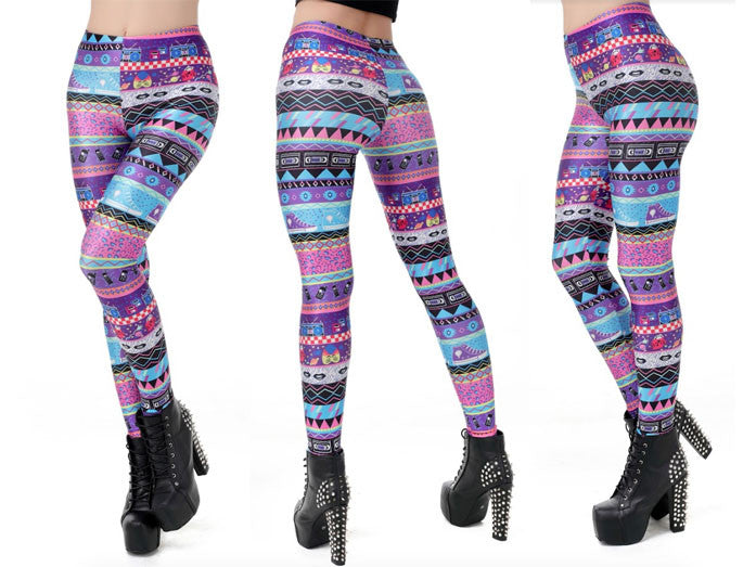 Leggings try to take us back to the '80s