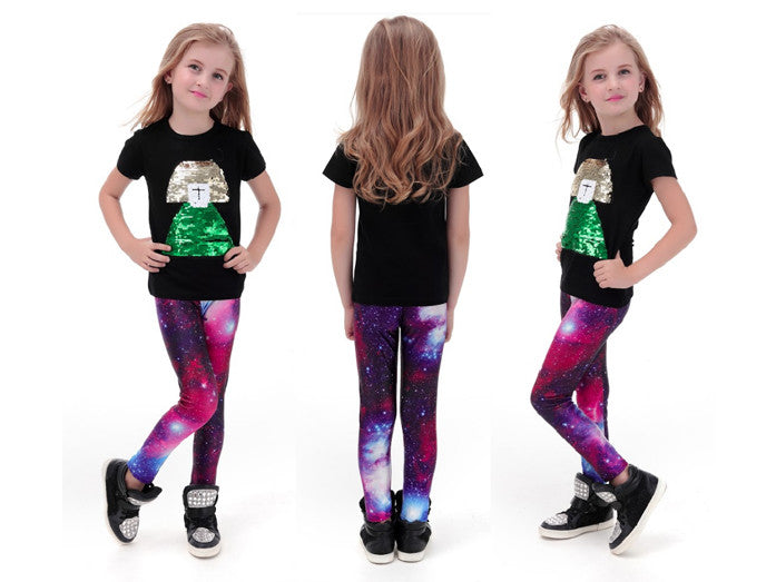 Galaxy Leggings for Kids – Online Legging Store