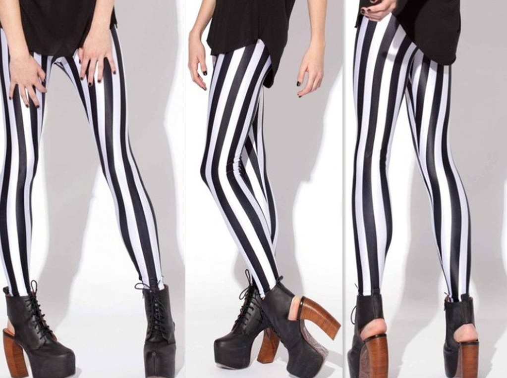 Striped Leggings – Online Legging Store